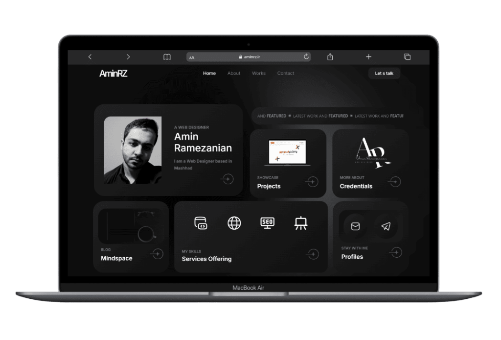 website image